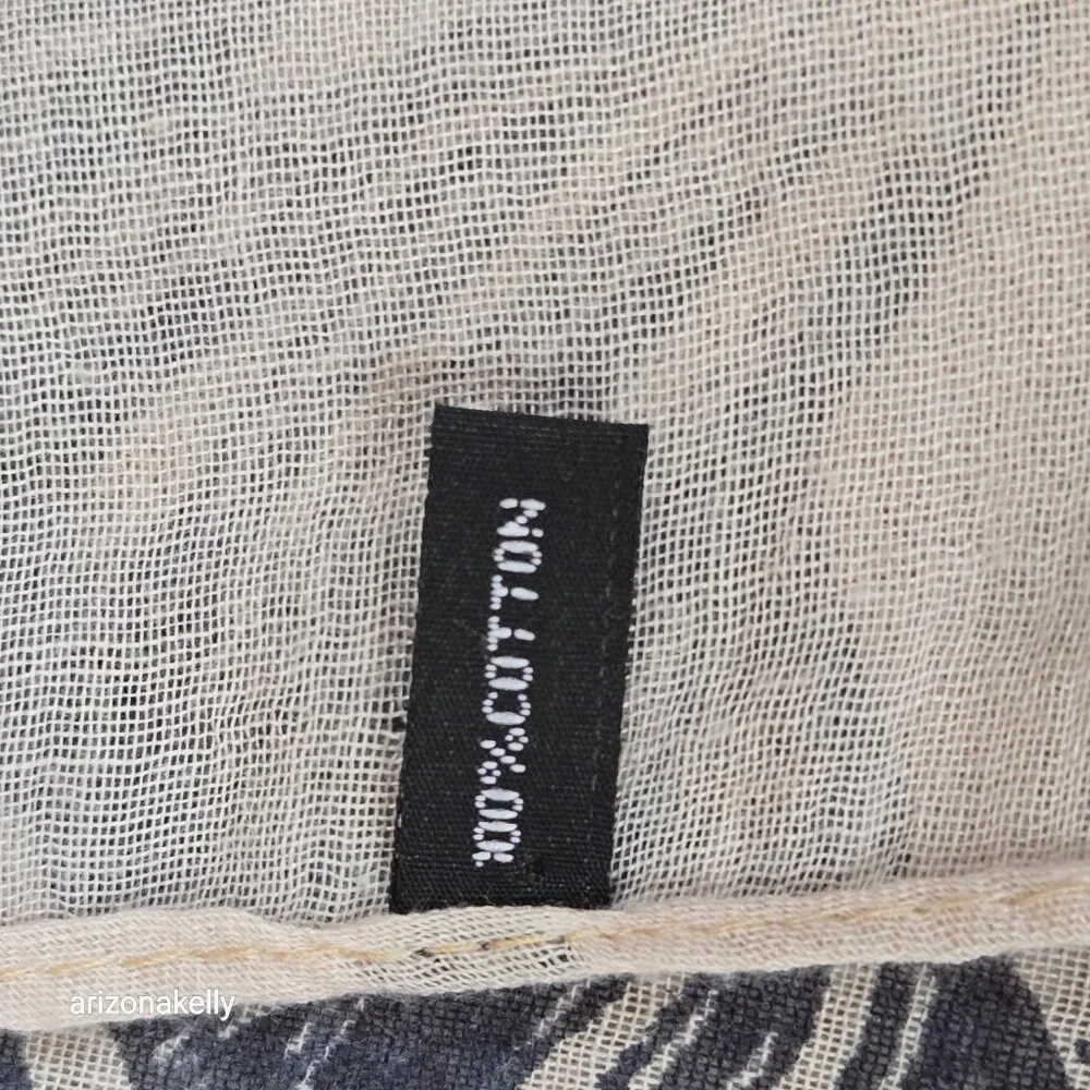 Cotton Scarf Angel Wings Bird Feathers - Picture 7 of 8